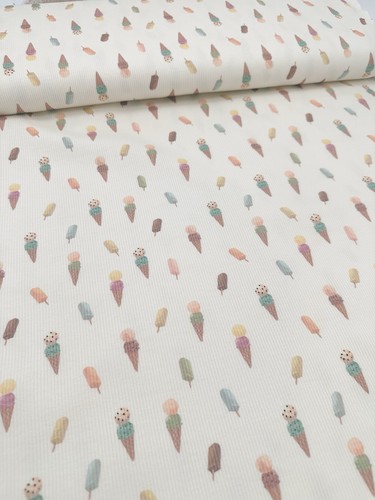 Maglia costina ghiaccio eco